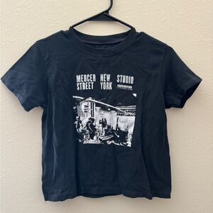 Black Mercer St Brandy Tee